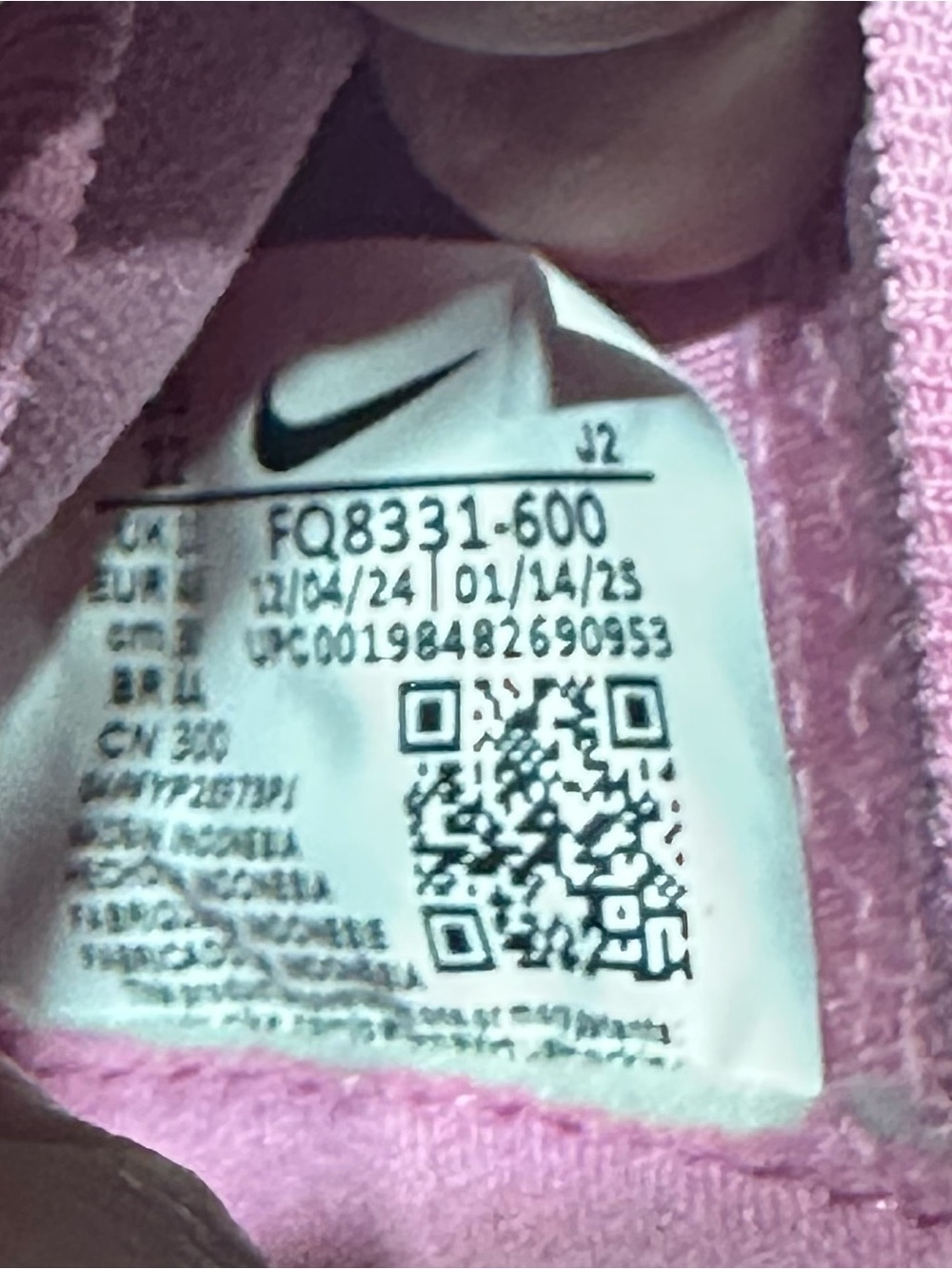 Nike Mercurial Superfly 9 Academy TF Mens 12 Pink Turf Soccer Cleats FQ8331-600 - Picture 7 of 8